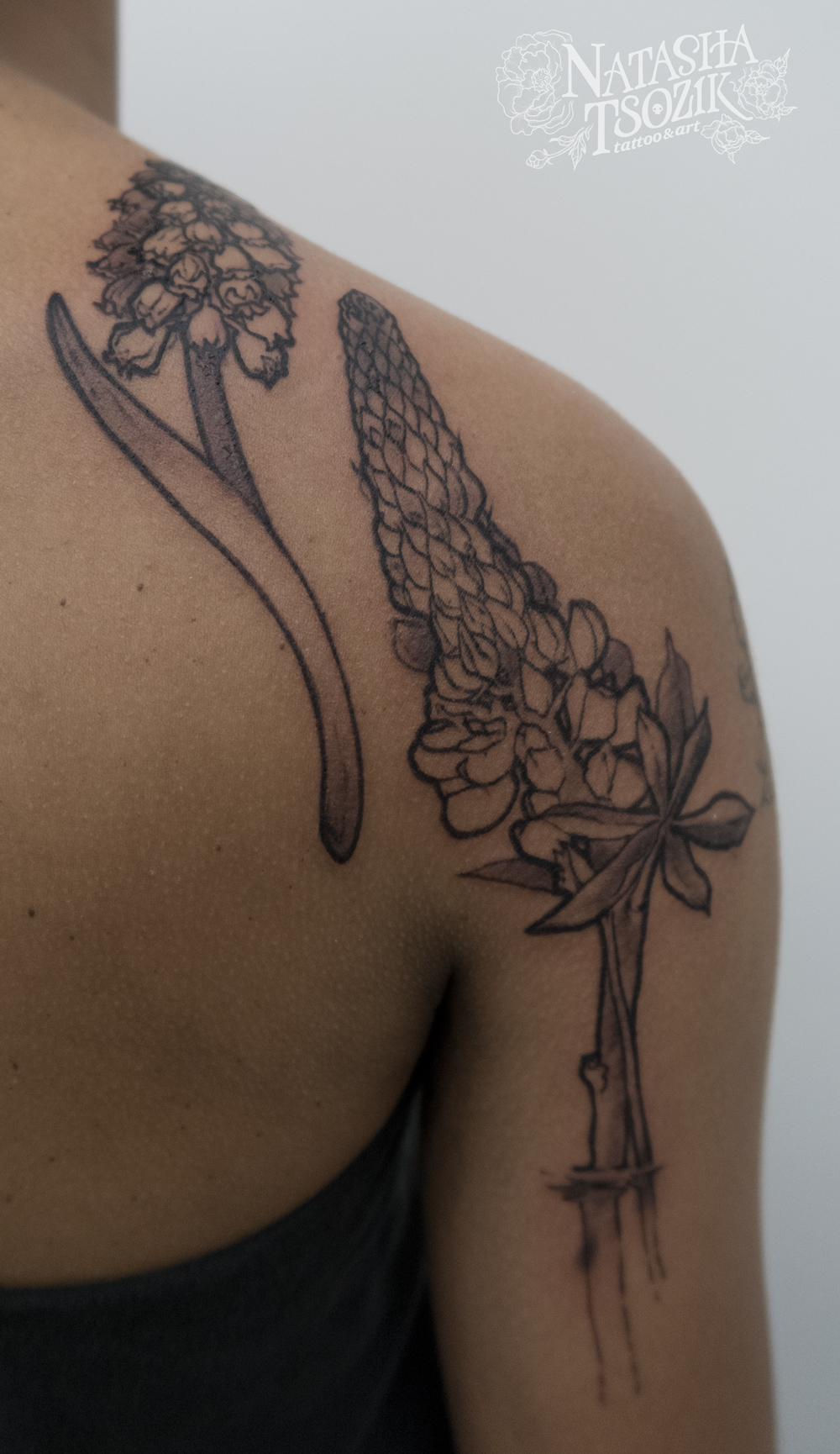 Flora Tattoos — Paper Crane Tattoo Studio