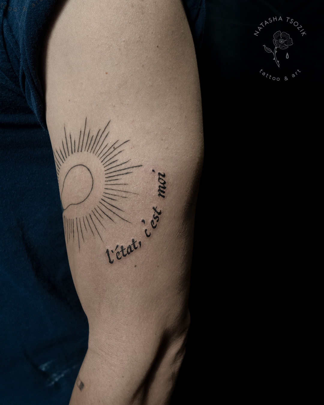 Fine Line and Lettering Tattoos - Natasha Tsozik