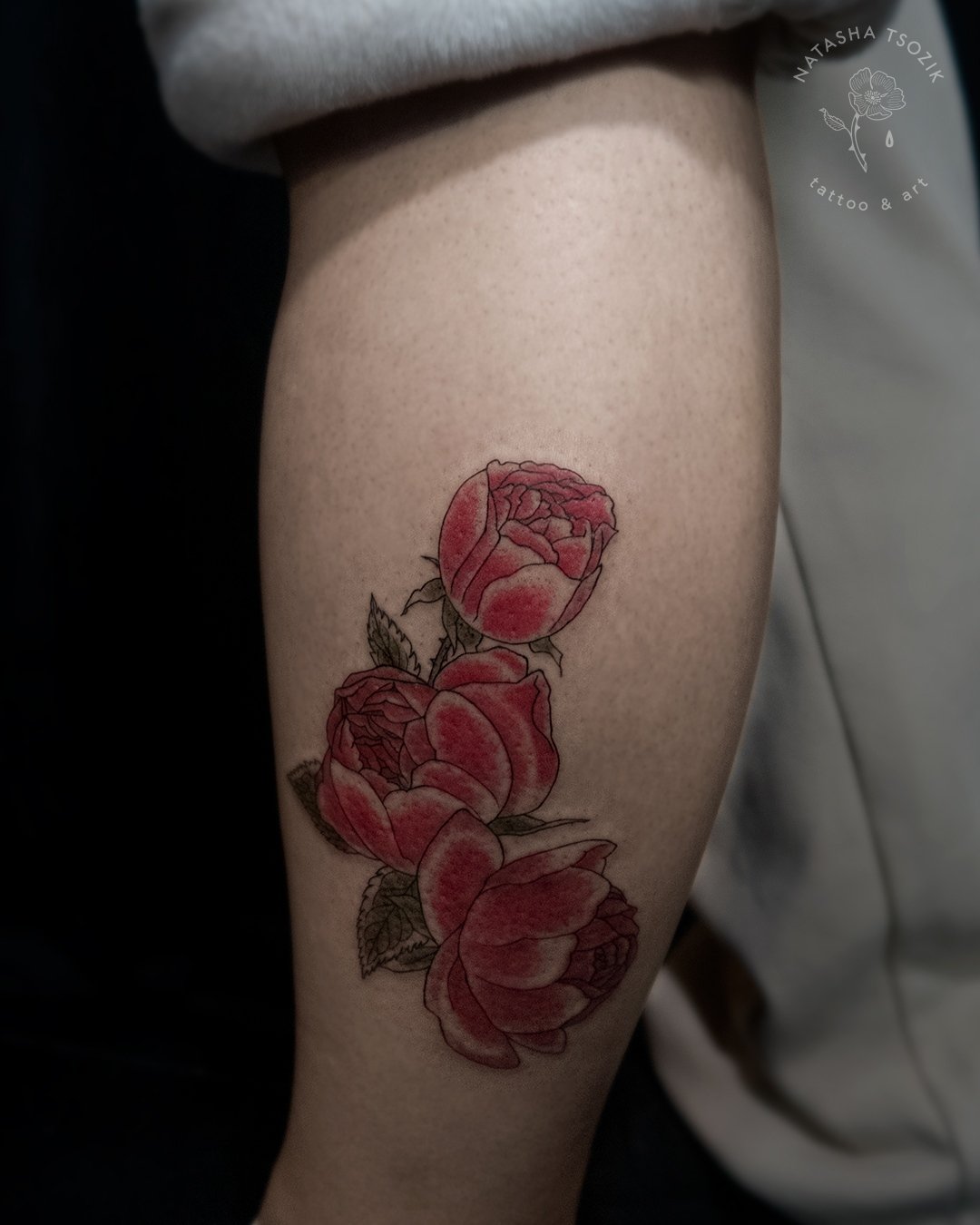Roses Tattoo by Natasha Tsozik