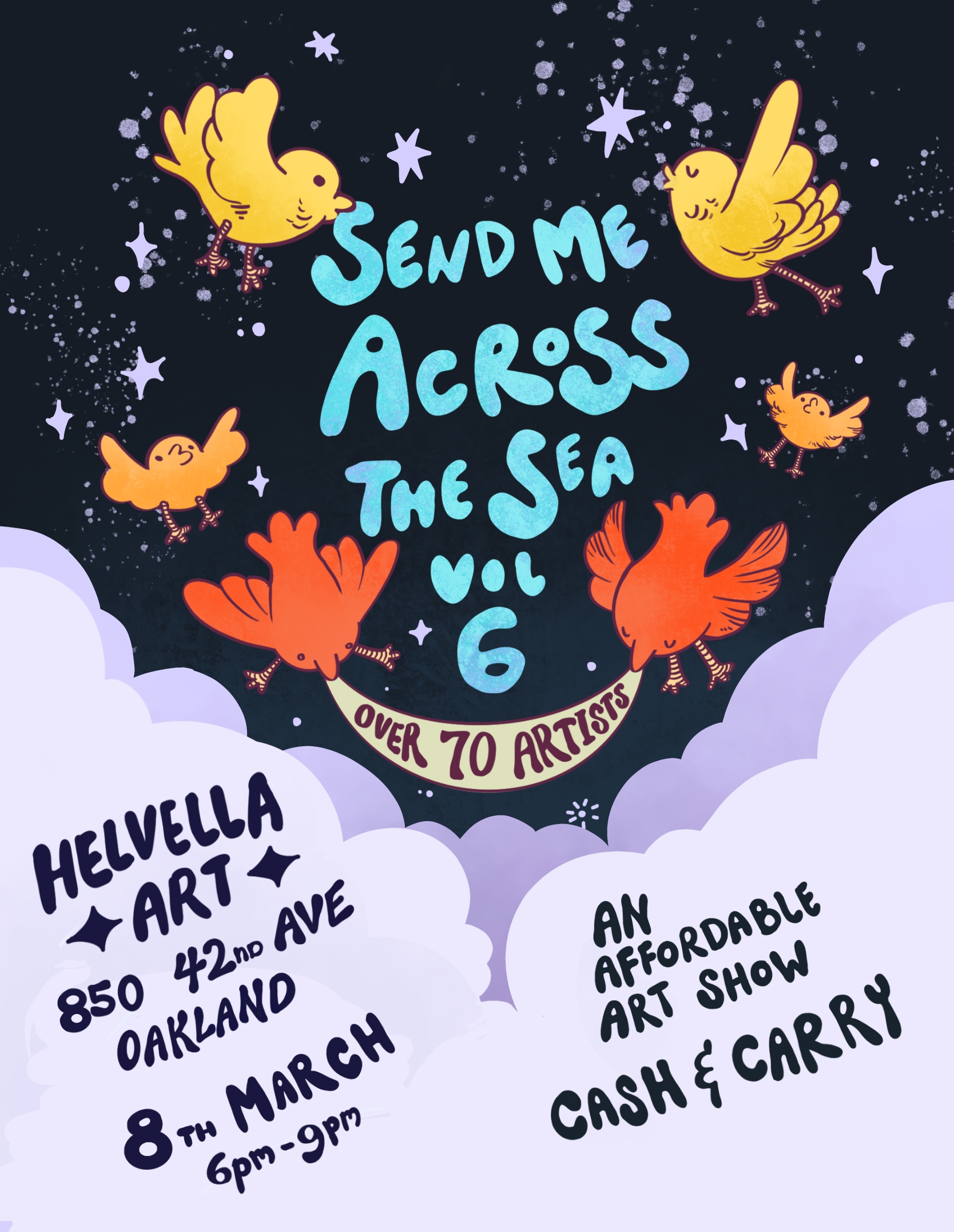 send me across the sea poster copy